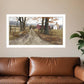 The Road Home 8 White Framed Print Wall Art