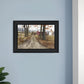 The Road Home 2 Black Framed Print Wall Art