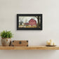 Antique Barn 2 Black Framed Print Wall Art