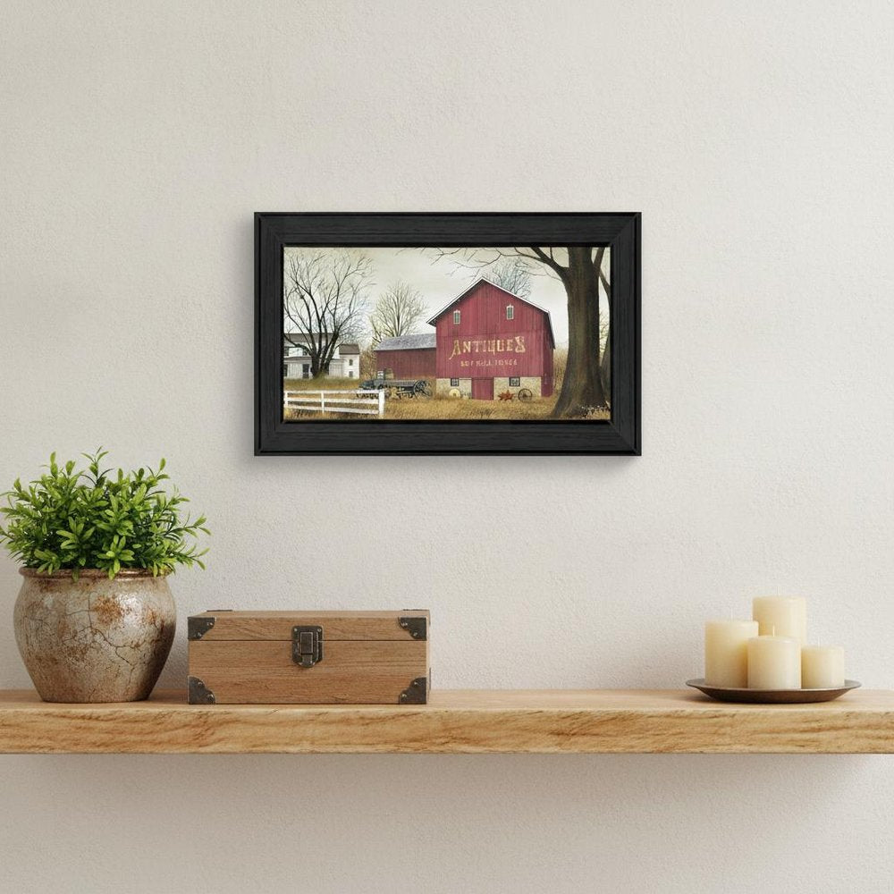 Antique Barn 2 Black Framed Print Wall Art