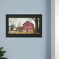 Antique Barn 2 Black Framed Print Wall Art