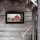 Antique Barn 3 Black Framed Print Wall Art