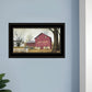 Antique Barn 3 Black Framed Print Wall Art