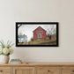 The Quilt Barn 5 Black Framed Print Wall Art