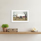 Goin to Market 1 White Framed Print Wall Art