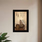 These Three Remain 3 Black Framed Print Wall Art