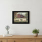 Hancock Sheep 3 Black Framed Print Wall Art