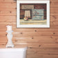 Clean Towels 2 White Framed Print Bathroom Wall Art