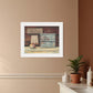 Clean Towels 2 White Framed Print Bathroom Wall Art