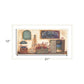 Bath House Collection 1 White Framed Print Bathroom Wall Art