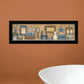 Starlight Bath 3 Black Framed Print Bathroom Wall Art
