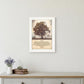 Living Life 5 White Framed Print Wall Art