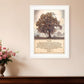 Living Life 5 White Framed Print Wall Art