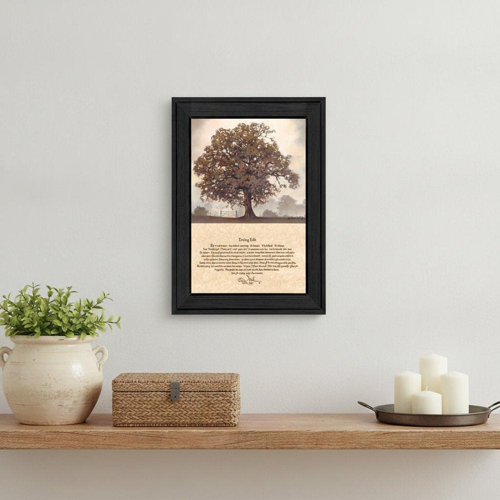 Living Life 1 Black Framed Print Wall Art