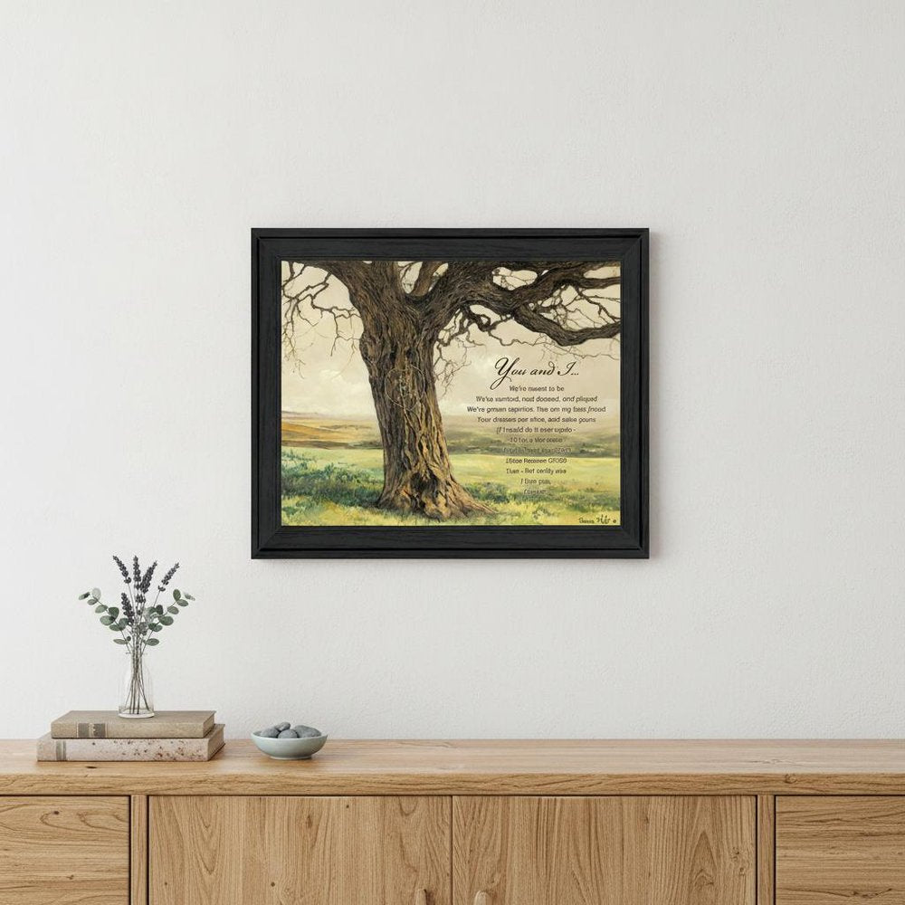 Forever 4 Black Framed Print Wall Art