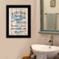 Wash Your Hands 4 Black Framed Print Bathroom Wall Art