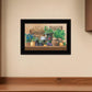 Antiques and Herbs 2 Black Framed Print Kitchen Wall Art