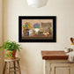 Antique Kitchen 2 Black Framed Print Kitchen Wall Art