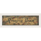 Amazing Grace 11 White Framed Print Wall Art
