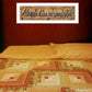 Always Kiss Me Goodnight 2 White Framed Print Wall Art