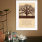 Life Is 5 White Framed Print Wall Art
