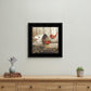Playing Around 15x15 Black Framed Print Wall Art