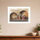 Blessings and Prosperity 2 White Framed Print Wall Art