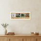 There is a Season 1 White Framed Print Wall Art