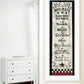 Bath Rules 4 White Framed Print Bathroom Wall Art