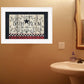 Bathroom 2 White Framed Print Bathroom Wall Art