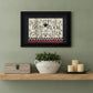Bathroom 3 Black Framed Print Bathroom Wall Art