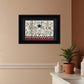 Bathroom 3 Black Framed Print Bathroom Wall Art