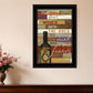 Wine With Friends Black Framed Print Wall Art
