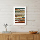 Our Family Rules 2 White Framed Print Wall Art