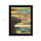 Ill Be Watching You 7 Black Framed Print Wall Art