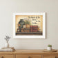 Heart of the Home 6 White Framed Print Kitchen Wall Art