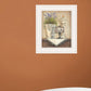 Bath Print 1 White Framed Print Bathroom Wall Art