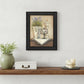 Bath Print 2 Black Framed Print Bathroom Wall Art
