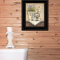 Bath Print 3 Black Framed Print Bathroom Wall Art