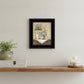Bath Print 3 Black Framed Print Bathroom Wall Art