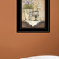 Bath Print 3 Black Framed Print Bathroom Wall Art