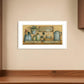 Country Kitchen 5 White Framed Print Kitchen Wall Art