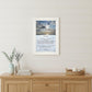 This Day 1 White Framed Print Wall Art