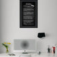Life Lessons 2 Black Framed Print Wall Art