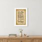 BEE HAPPY White Framed Print Wall Art
