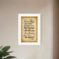 BEE HAPPY White Framed Print Wall Art