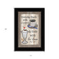 Everyday Starts with Coffee 2 Black Framed Print Wall Art