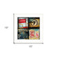 At The Movies 3 White Framed Print Wall Art