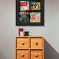 At The Movies 4 Black Framed Print Wall Art