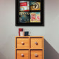 At The Movies 5 Black Framed Print Wall Art